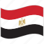 egypt, egypt flag, flag, national flag, waving flag, world flag 