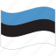 estonia, estonia flag, flag, national flag, waving flag, world flag 