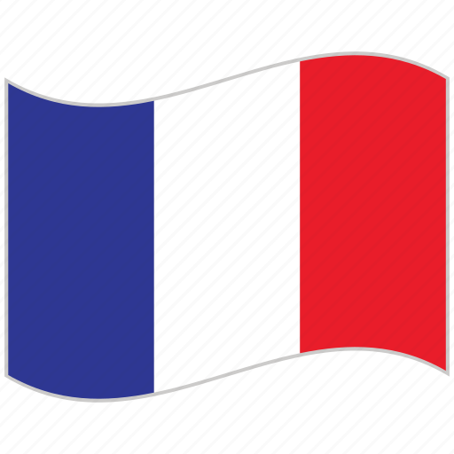 Flag, france, france flag, national flag, waving flag, world flag icon - Download on Iconfinder