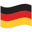 flag, germany, germany flag, national flag, waving flag, world flag 