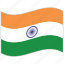 flag, india, india flag, national flag, waving flag, world flag 