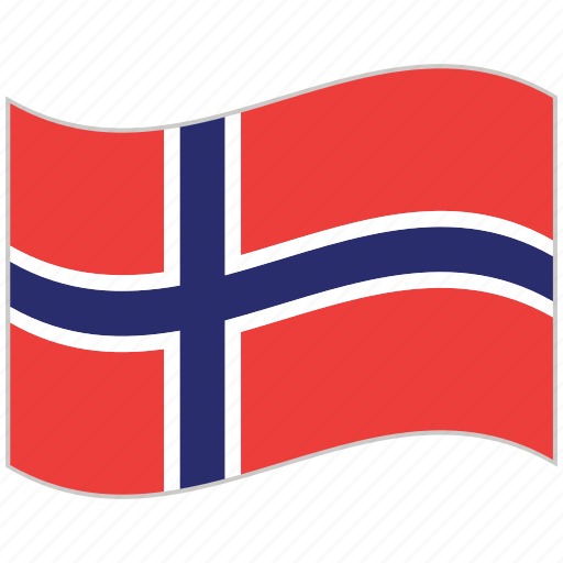 Flag, national flag, norway, norway flag, waving flag, world flag icon - Download on Iconfinder