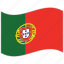 flag, national flag, portugal, portugal flag, waving flag, world flag 