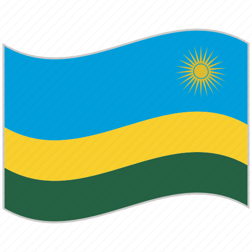Flag, national flag, rwanda, rwanda flag, waving flag, world flag icon - Download on Iconfinder