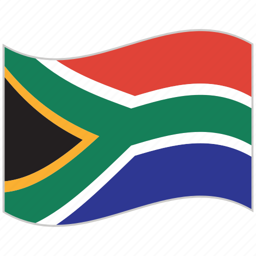Flag, national flag, south africa, south africa flag, waving flag, world flag icon - Download on Iconfinder