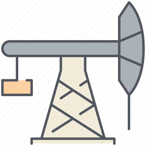 Oil, pumpjack, diesel, exacation, extraction, fuel, pump icon - Download on Iconfinder