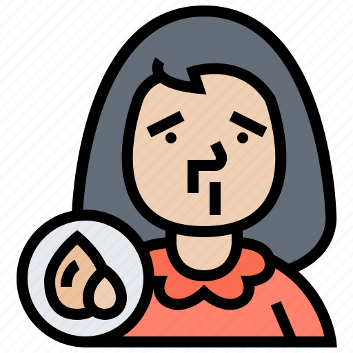 Cold, flu, nose, running, sick icon - Download on Iconfinder
