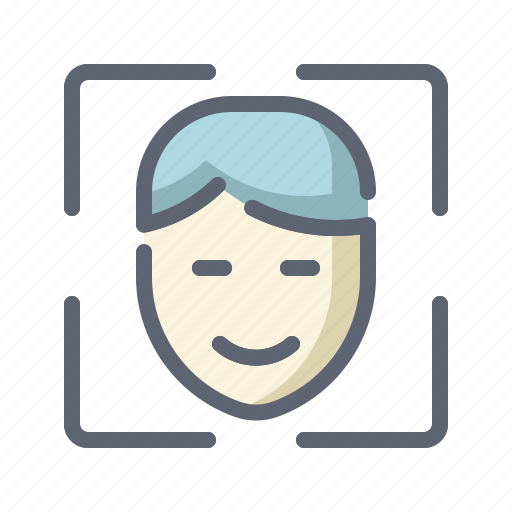 Face, facial, recognition, security icon - Download on Iconfinder
