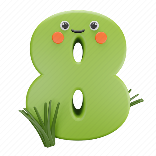Number, eight 3D illustration - Download on Iconfinder