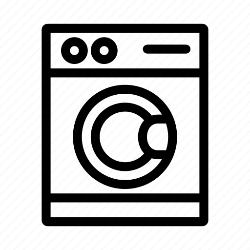 Washer, wasching, machine, laundry, equipment icon - Download on Iconfinder