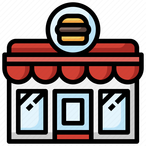 Burger, shop, junk, food, buildings, fast icon - Download on Iconfinder