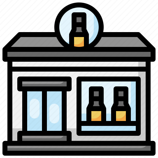 Off, license, beer, alcohol, pub, restaurant0a, shop icon - Download on Iconfinder