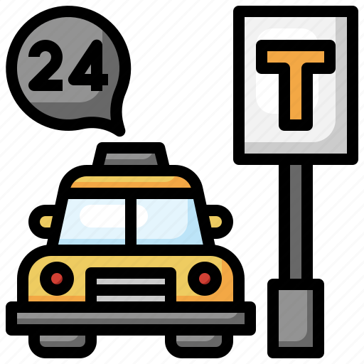 Taxi, car, service, transport, vehicle icon - Download on Iconfinder