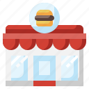 burger, shop, junk, food, buildings, fast