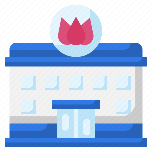 Spa, lotus, flower, relax, store, buildings icon - Download on Iconfinder