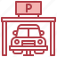 parking, garage, car, transport, vehicle 