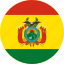 bolivia, country, flag 