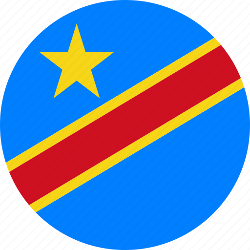 Congo, democratic republic of the congo, drc, country, flag icon - Download on Iconfinder