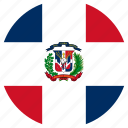 dominican, dominican republic, country, flag