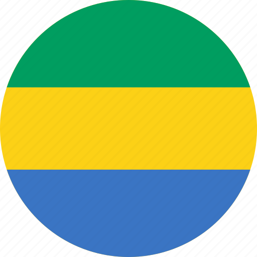 Gabon, country, flag icon - Download on Iconfinder