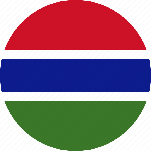 Gambia, country, flag icon - Download on Iconfinder