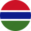 gambia, country, flag 
