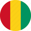 guinea, country, flag