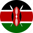 kenya, country, flag