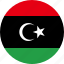 libya, country, flag 
