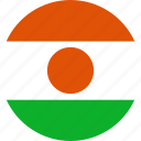 niger, country, flag