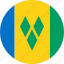 saint vincent and the grenadines, flag 