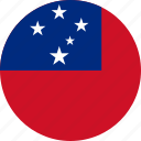 samoa, country, flag