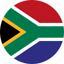 south africa, flag, country 
