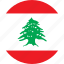 lebanon, country, flag 