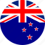 new zealand, country, flag 