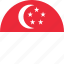 singapore, country, flag 