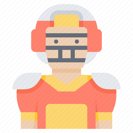 American, athletes, football, player, sports icon - Download on Iconfinder