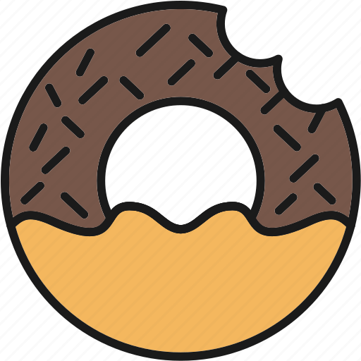 Doughnut, dessert, donut, fat, sweetsfood, american, food icon - Download on Iconfinder