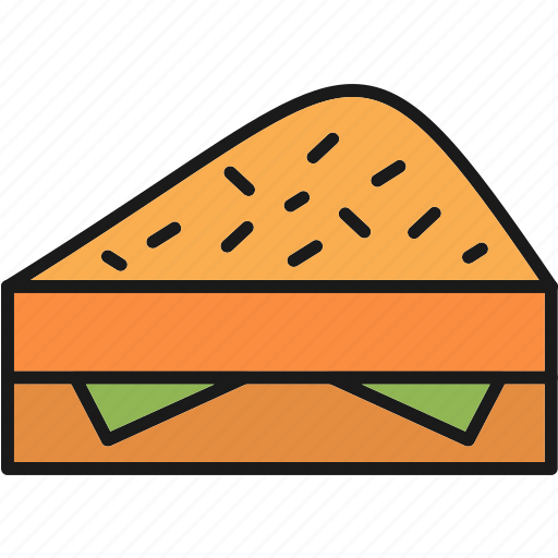 Sandwich, breakfast, cooking, fastfood, food, ham, restaurant icon - Download on Iconfinder