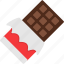 chocolate, bar, cocoa, dark, sweet, yummy, american, food 