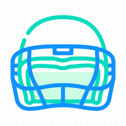 Helmet, player, accessory, american, football, accessories icon - Download on Iconfinder