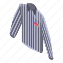 business, cartoon, isometric, logo, referee, shirt, striped