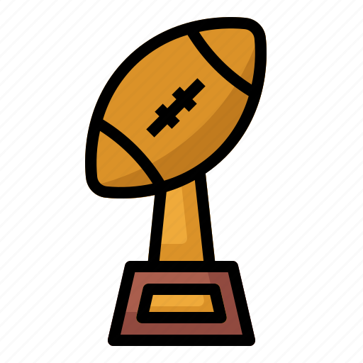 Trophy, champion, winner, rugby, american, football, sport icon - Download on Iconfinder