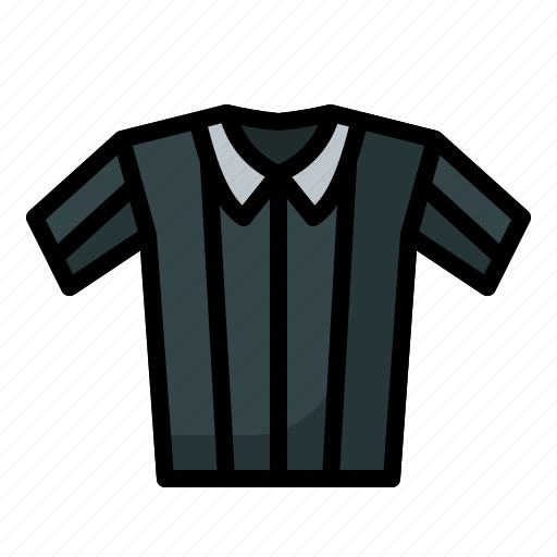 Referee, shirt, uniform, rugby, american, football, sport icon - Download on Iconfinder