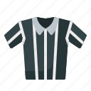 referee, shirt, uniform, rugby, american, football, sport
