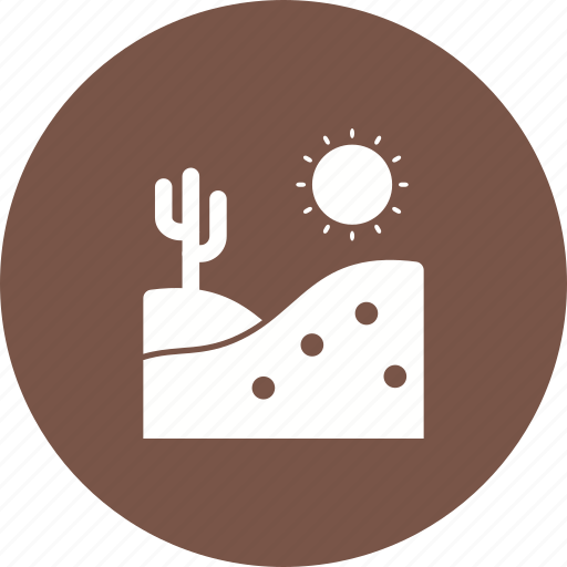 Cactus, desert, dry, landscape, west, western, wild icon - Download on Iconfinder