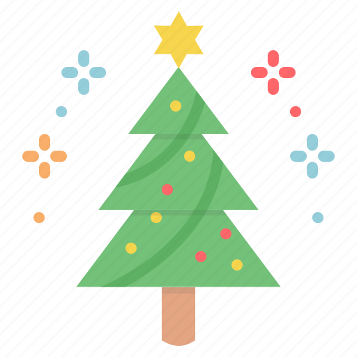 Celebrate, christmas, star, tree, hygge, new year, decoration icon - Download on Iconfinder