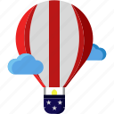 baloon, memorial day, 4th july, united states, memorial, independence, sky