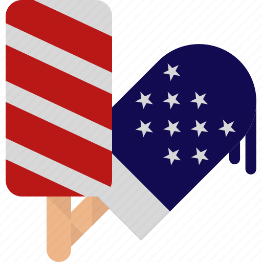 Icecream, 4th july, labors day, election, united states, memorial, independence icon - Download on Iconfinder