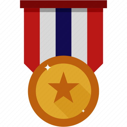 Medal, memorial day, 4th july, labors day, election, united states, independence icon - Download on Iconfinder